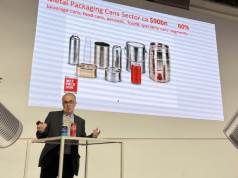 Beverage cans drive growth in metal packaging